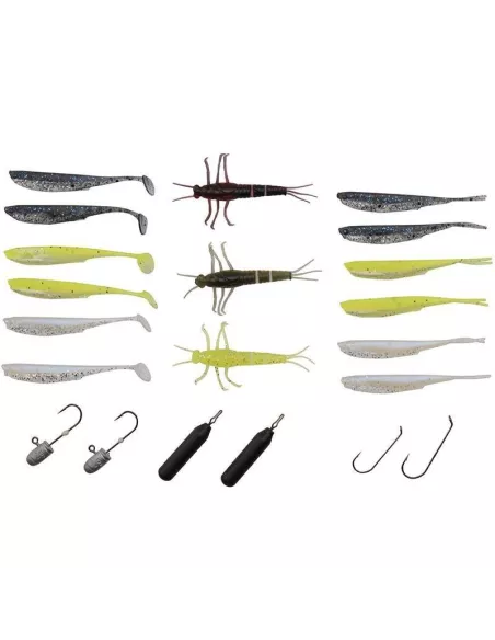 Mini Perch Lure Kit 21pcs Savage gear - Savage Gear