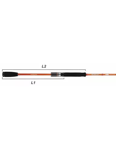Canne Spinning Speciz 2.0 Luccio 10-35gr Sakura - Sakura