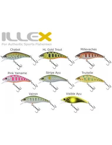 Esca affondante Flat Tricoroll 45S Illex - Illex