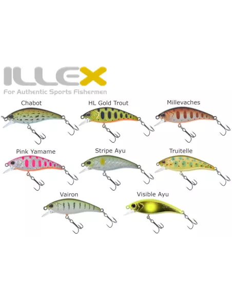 Esca affondante Flat Tricoroll 45S Illex - Illex