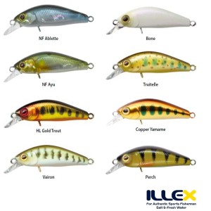 Leurre suspending Chubby minnow 35 SP Illex 2