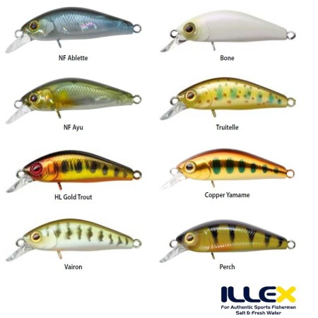 Leurre suspending Chubby minnow 35 SP Illex