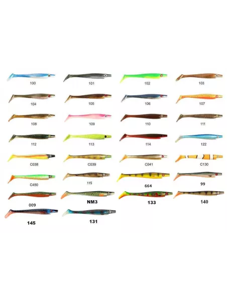 Pig Shad Tournament Gummiköder 18cm 2 Stück CWC - CWC
