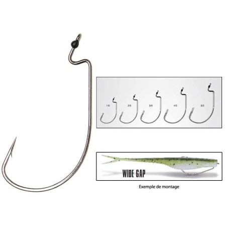 Hameçon Texan Wide Gap 7342 wg VMC