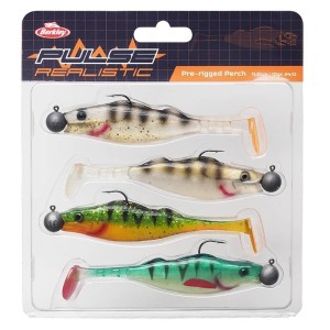 Leurre souple Pulse Realistic Perch 11cm Berkley