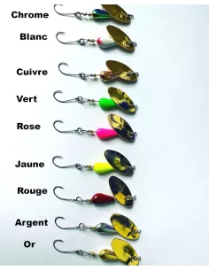 Cuiller Tournante Simik 7gr palette cuivre Predator 2