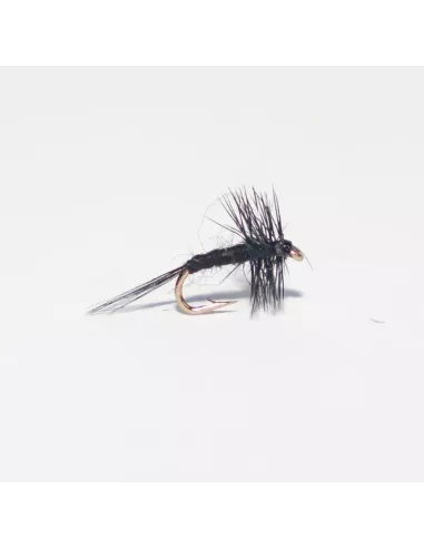 Schwarze Trockenfliege Black Midge cs14 - Carnassiers-Shop