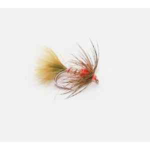 Mouche noyée Pearl Damsel Olive cs5