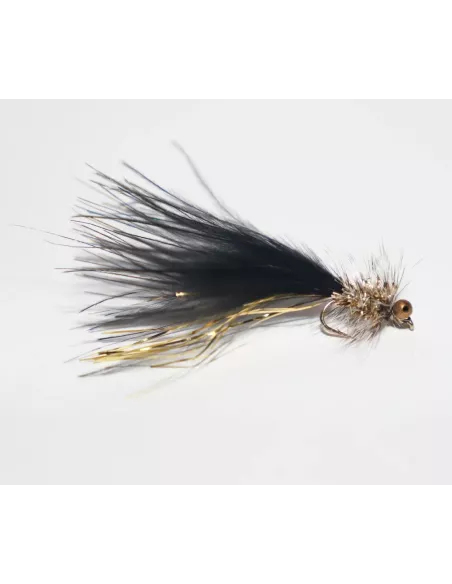 Streamer Rutland Humungus Gold und Schwarz  cs75 - Carnassiers-Shop