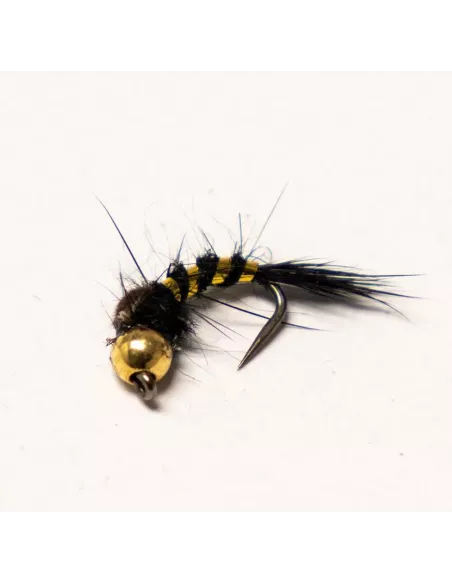 Nymphe Gold Tungsten Black Hares cs26
