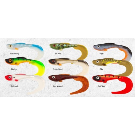 Leurre Souple Beast Curl Tail 21cm Abu Garcia par 2