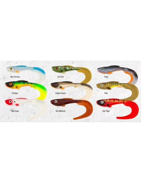 Soft Lure Beast Curl Tail 21cm Abu Garcia pack of 2 - Abu Garcia