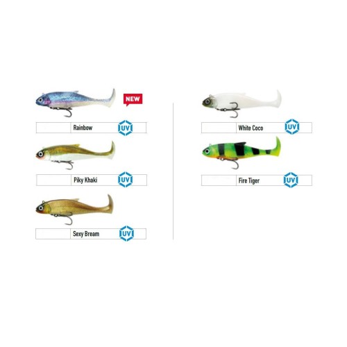 Leurre Souple armé Blaster 16cm Fiiish 