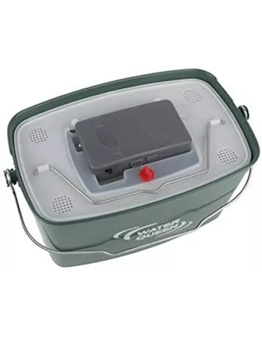 Secchio per esche vive rettangolare con aeratore Ragot - Ragot