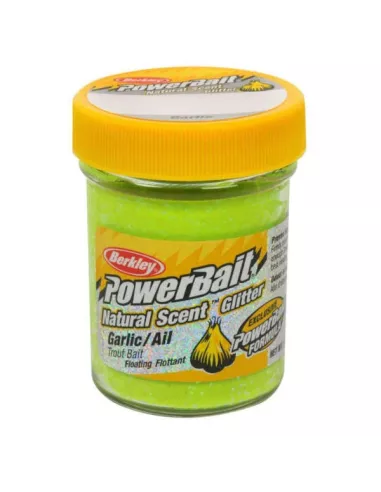 Pasta per trote Powerbait Natural Glitter Aglio Berkley - Berkley