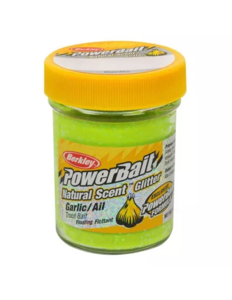 Pasta per trote Powerbait Natural Glitter Aglio Berkley - Berkley