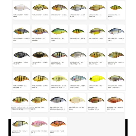 Schwimmender Köder Vatalion 115F Megabass - Megabass