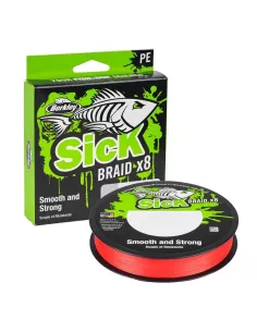 Tresse Sick Braid Red 150m Berkley