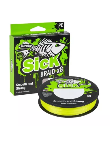 Berkley Sick Braid Flame Green 150m Braided Line - Berkley