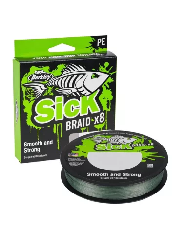 Berkley Sick Braid Moss Green 150m Braided Line - Berkley