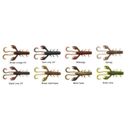 Leurre souple Pulse realistic Craw 7cm Berkley