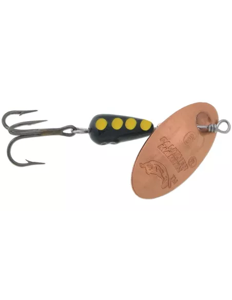 Cuiller Tournante Classic Kupferblatt schwarz gelb Panther Martin - Panther Martin