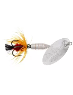 Cuiller Tournante Deluxe fly Silver Orange Panther Martin