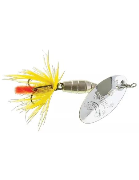 Deluxe Spinnerlöffel Fliege Silber Gelb Panther Martin - Panther Martin