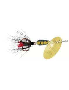 Cuiller Tournante Regular Fly Gold Black Panther Martin