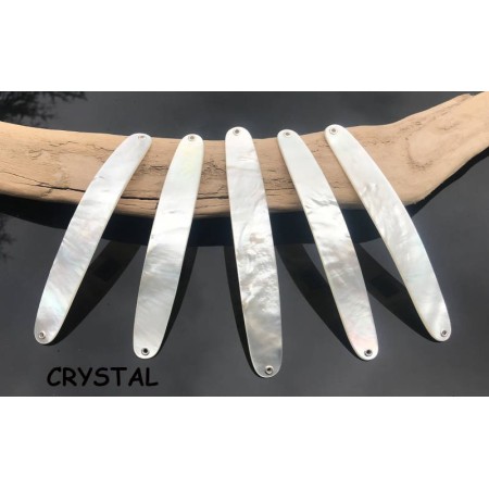 Cuiller ondulante traîne 8cm PERLMUTT