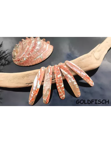 Wobbler spoon trolling 8cm MOTHER-OF-PEARL - Perlmutt