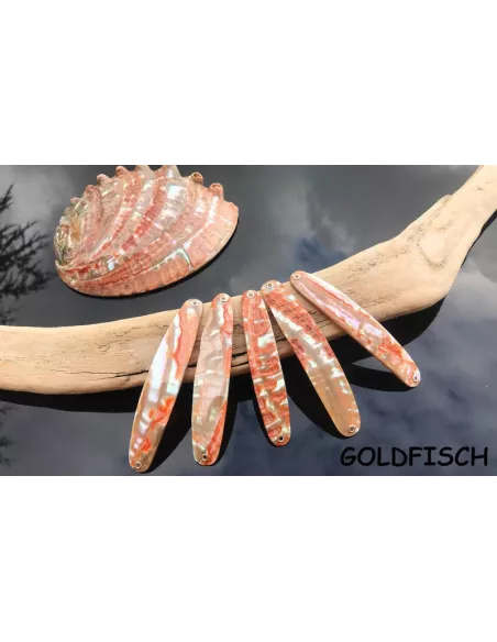 Wobbler spoon trolling 8cm MOTHER-OF-PEARL - Perlmutt