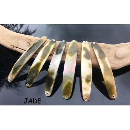 Cuiller ondulante traîne 10cm PERLMUTT