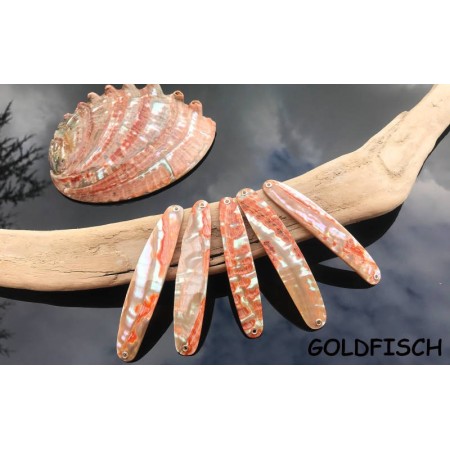 Cuiller ondulante traîne 10cm PERLMUTT