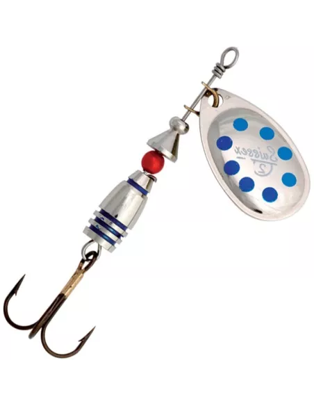 Suprem Silber Spinnerblinker Blauer Punkt Suissex - Suissex