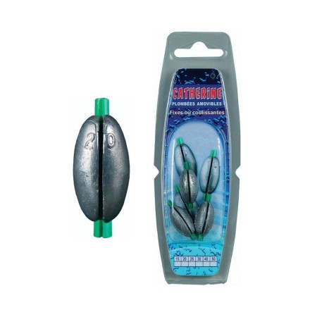 Plomb olives bombées Catherine par 3