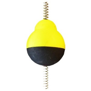Flotteur toc ressort jaune Fiquet Pêche