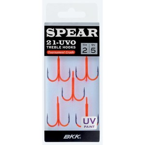 Hameçon Triple Spear BT621 UV BKK