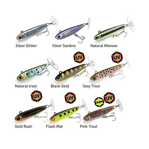 Leurre coulant Power Tail 64mm Fast Fiiish