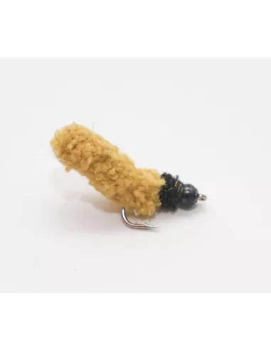 Nymph Tungsten mop fly orange cs86 - Carnassiers-Shop