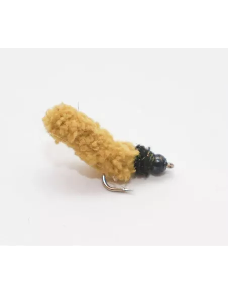 Nymph Tungsten mop fly orange cs86 - Carnassiers-Shop