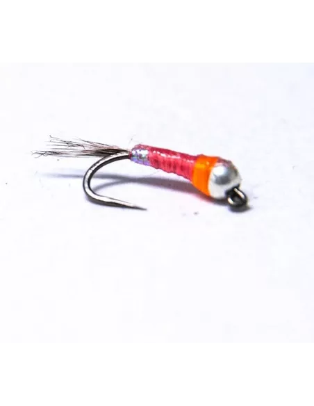Nymphe Wolfram silber rot orange Euro-Jig cs91 - Carnassiers-Shop