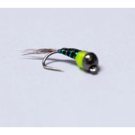 Nymphe Tungsten black euro jig cs94