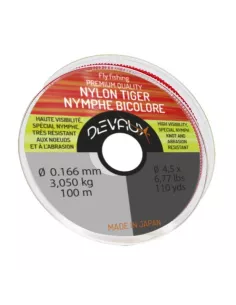 Nylon Bicolore Tiger Nymphe 100m Devaux