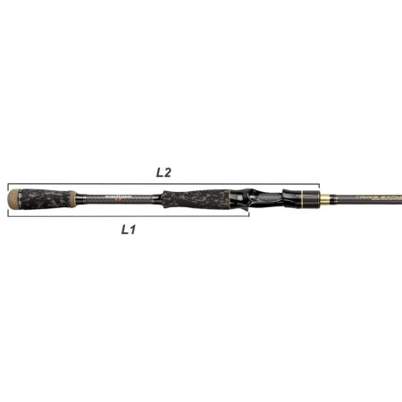 Canne casting Trinis Explora Travel 7-28gr 2m13 Sakura