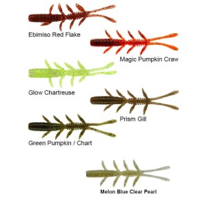 Leurre Souple Scissor comb 7.6cm Illex 2