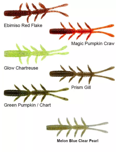 Esca Morbida Scissor comb 7,6cm Illex - Illex