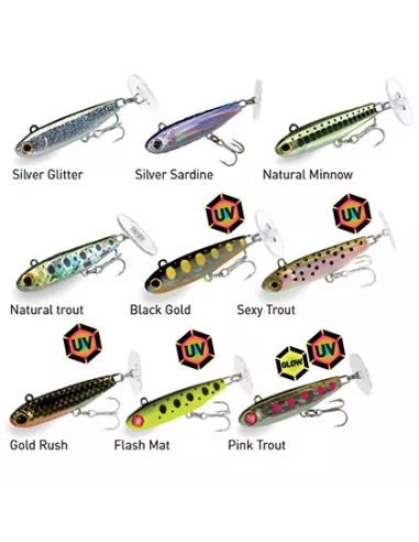 Power Tail 38mm X-Fast Sinking Lure Fiiish - Fiiish