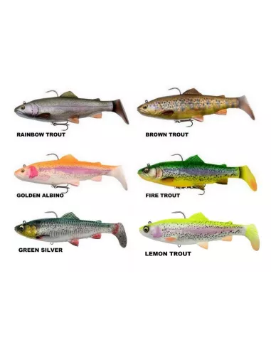 4D Trout Rattle Shad Soft Lure 17cm 80g Savage Gear - Savage Gear