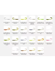 Leurre souple X-layer curly 12.5cm Megabass 2